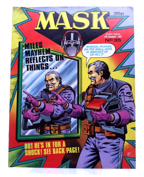 MASK (M.A.S.K.) UK-Comic Magazine No. 35 (1987): Hot Rod Hold-Up